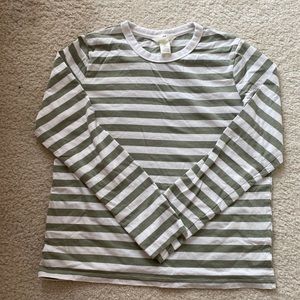Long sleeve striped tee. Brand H&M, size S. Barely worn, great condition!